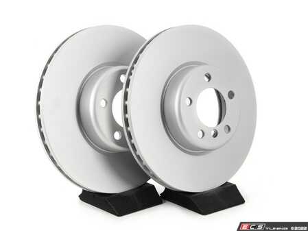 ECS Tuning Front V5 Plain Brake Rotors - Set (340x30) - Eurosport Performance