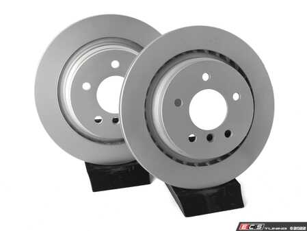 ECS Tuning Rear V5 Plain Brake Rotors - Set (312x20) - Eurosport Performance