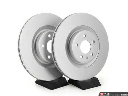 ECS Tuning Front V5 Plain Brake Rotors - Set (345x30)