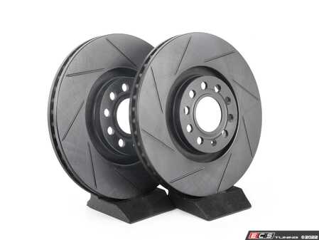 ECS Tuning Front V5 Slotted Brake Rotors - Set (321x30) - Eurosport Performance