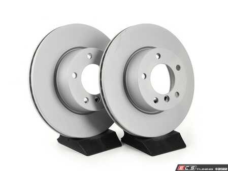 ECS Tuning Front V5 Plain Brake Rotors - Set (300x24) - Eurosport Performance