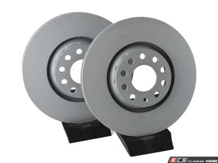 ECS Tuning Front V5 Plain Brake Rotors - Set (312x25) - Eurosport Performance