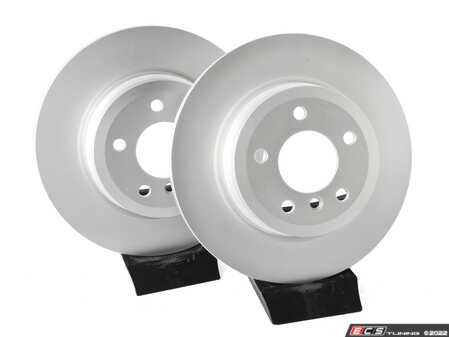 ECS Tuning Rear V5 Plain Brake Rotors - Set (324x22) - Eurosport Performance