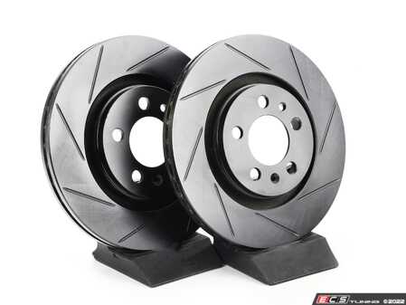 ECS Tuning Front V5 Slotted Brake Rotors - Set (280x22) - Eurosport Performance
