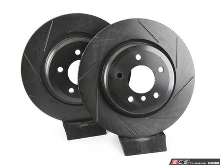 ECS Tuning Rear V5 Slotted Brake Rotors - Set (336x22) - Eurosport Performance