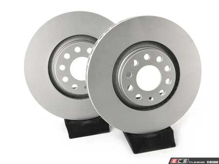 ECS Tuning Front V5 Plain Brake Rotors - Set (321x30) - Eurosport Performance