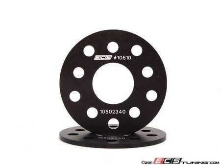 ECS Tuning Wheel Spacers - 6mm (Pair) - Eurosport Performance