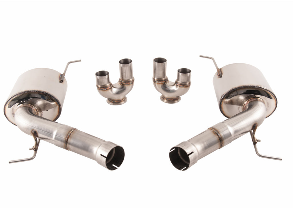 AWE Touring Edition Axle Back Exhaust - BMW F10 M5, Diamond Black Tips - Eurosport Performance