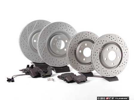 ECS Tuning Performance Front & Rear Brake Service Kit - Eurosport Performance