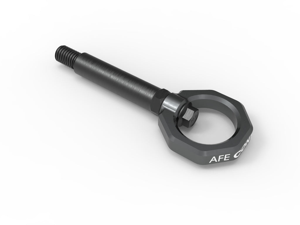 aFe Control Rear Tow Hook Gray - Eurosport Performance