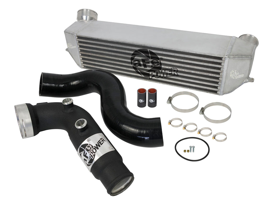 BladeRunner GT Series Intercooler Kit w/ Tubes Black - Eurosport Performance