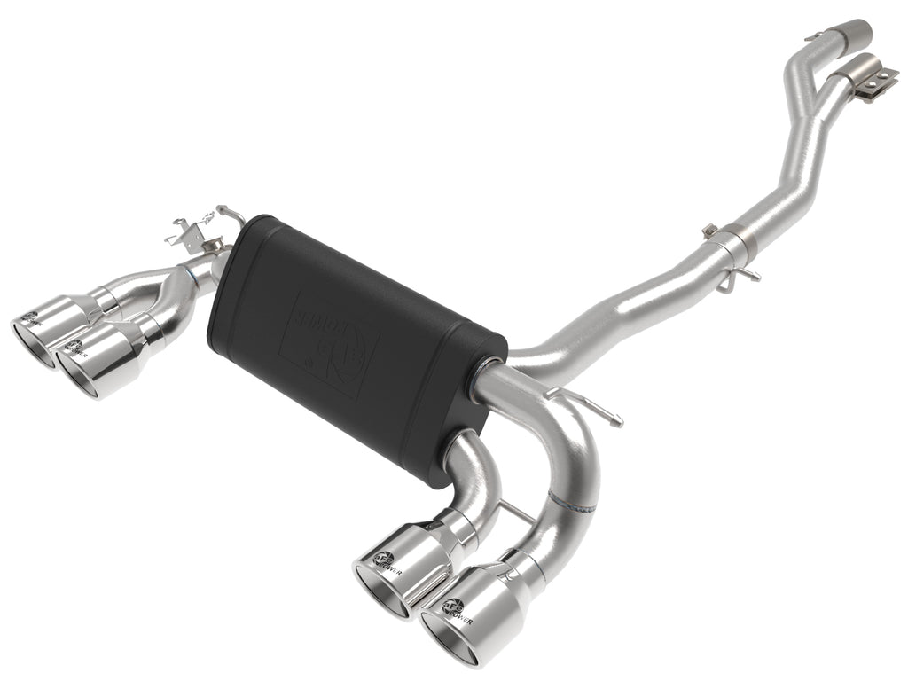 MACH Force-Xp 3 to 2-1/2 IN 304 Stainless Steel Cat-Back Exhaust w/Polished Tip - Eurosport Performance
