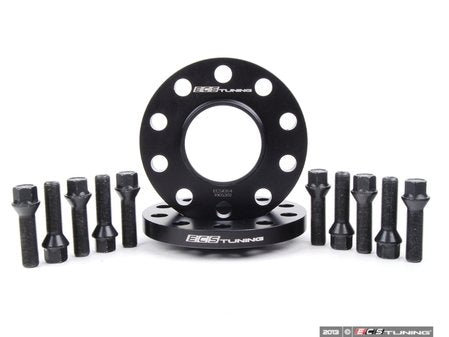 ECS Tuning BMW 15mm Wheel Spacers & ECS Conical Seat Bolt Kit - Eurosport Performance