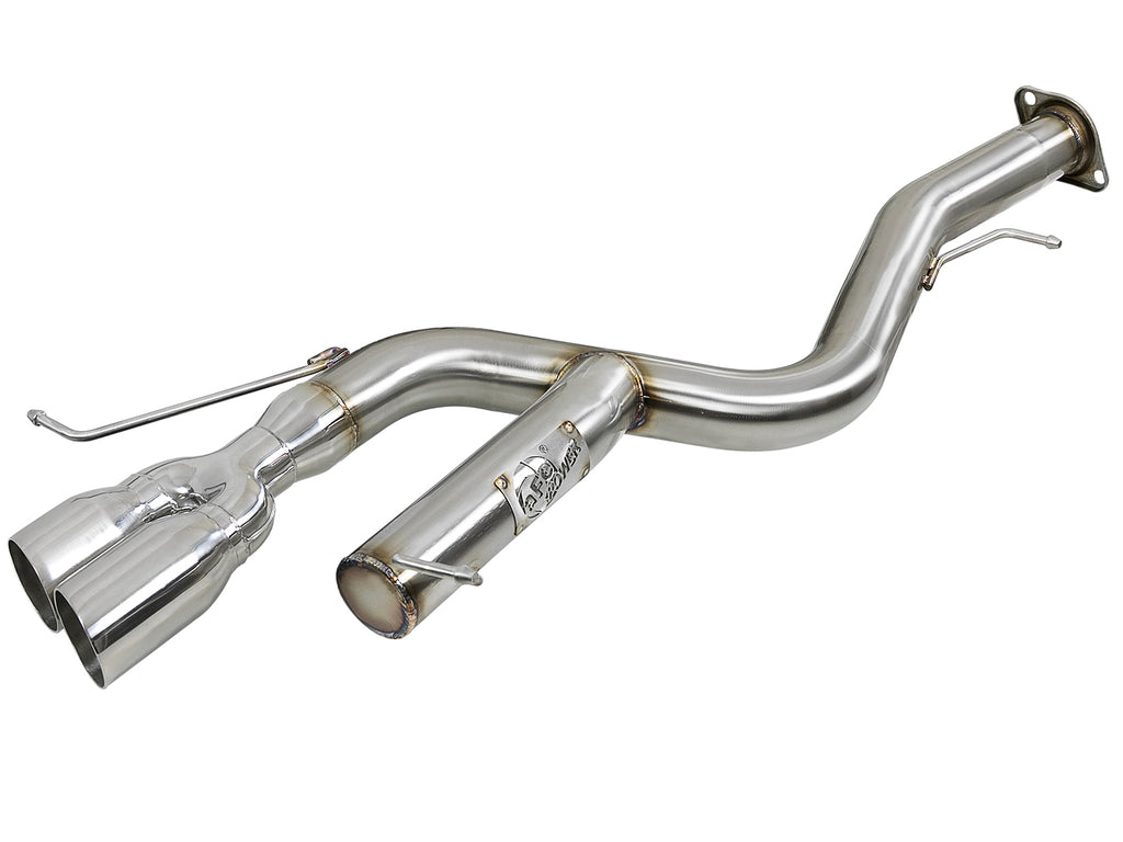 MACH Force-Xp 3 IN 304 Stainless Steel Axle-Back Exhaust System w/Polished Tip - Eurosport Performance