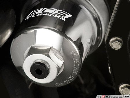 ECS Tuning Billet Aluminum Oil Filter Housing Kit - Polished