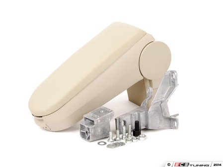 ECS Tuning Center Armrest Kit - Beige Leatherette - Eurosport Performance