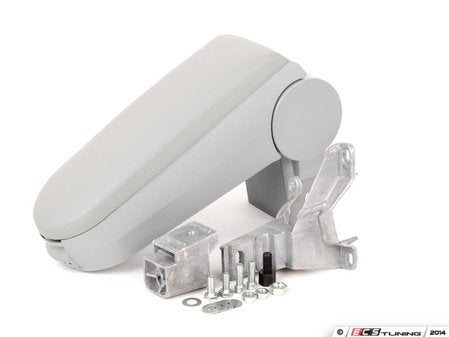 ECS Tuning Center Armrest Kit - Grey Leatherette - Eurosport Performance