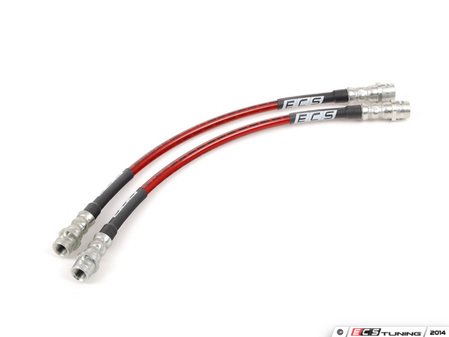 ECS Tuning Front Exact-Fit Stainless Steel Brake Lines