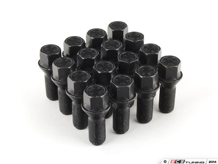 ECS Tuning Conical Seat Wheel Bolt 14x1.25x27mm - Set Of 16 - Eurosport Performance