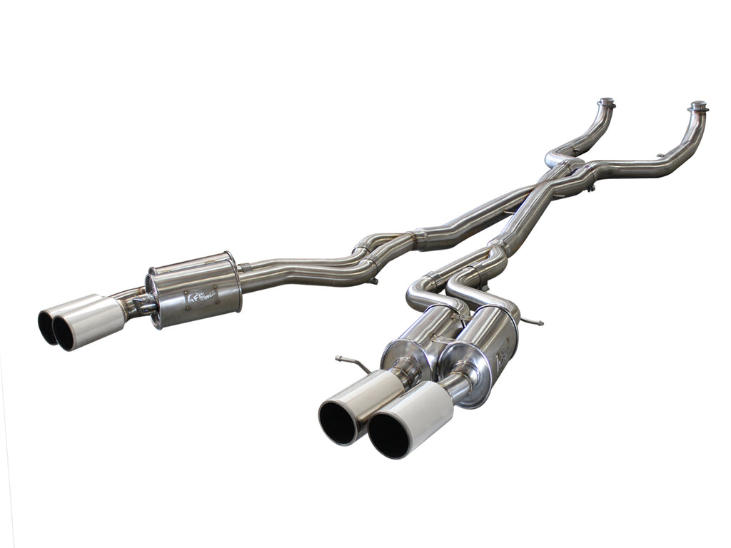MACH Force-Xp 3 IN 304 Stainless Steel Cat-Back Exhaust System w/Polished Tip - Eurosport Performance