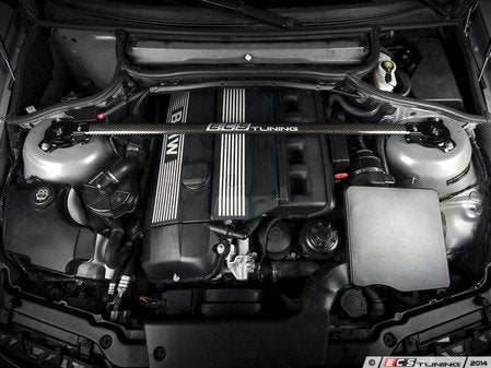 ECS Tuning Carbon Fiber Strut Bar Kit - Black - Eurosport Performance