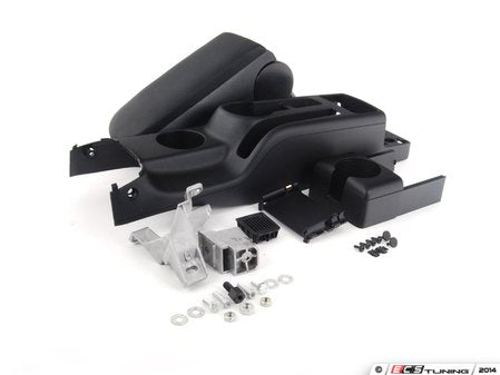ECS Tuning Complete Center Console Conversion Kit - Black Leatherette - Eurosport Performance