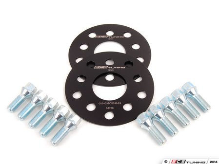 ECS Tuning Wheel Spacer & Bolt Kit - 3mm With Conical Seat Bolts - Eurosport Performance