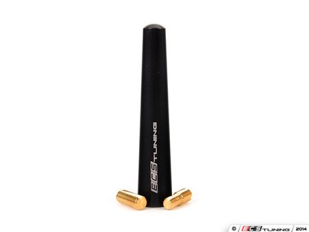 ECS Tuning 76mm Billet Aluminum Antenna - Black - Eurosport Performance