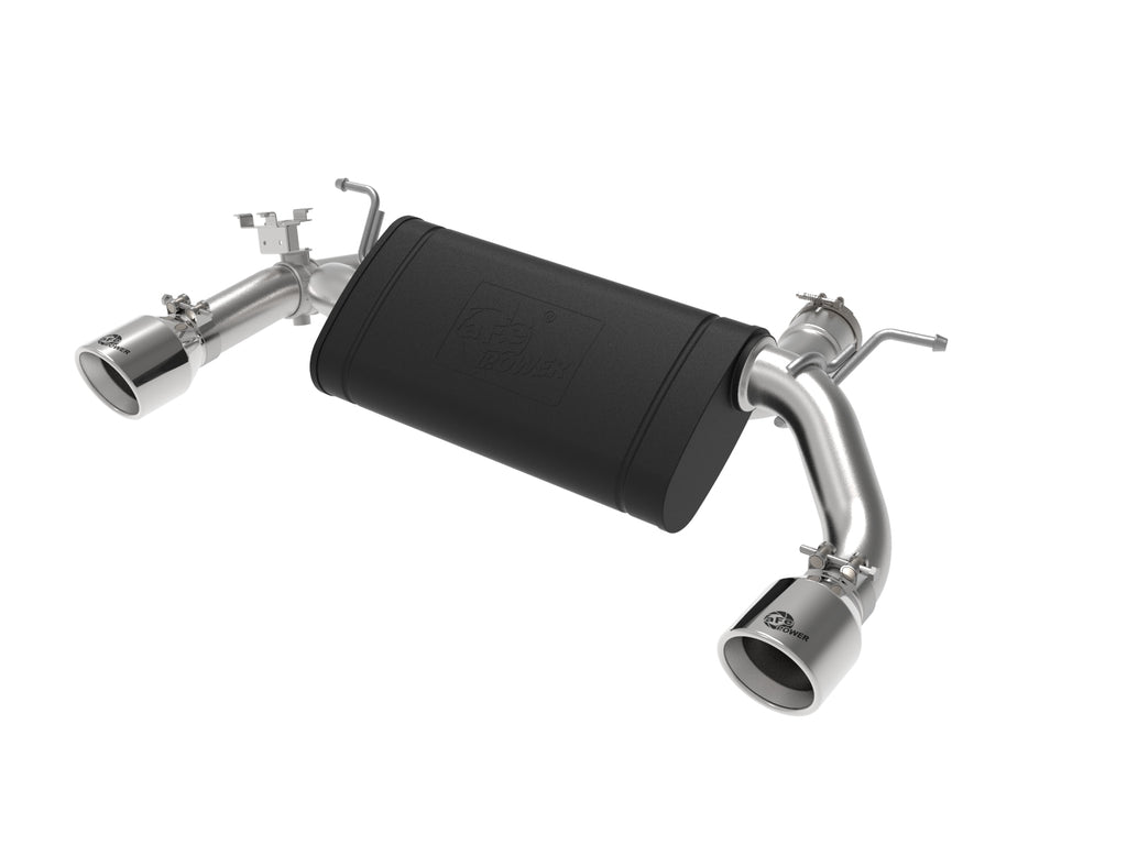 MACH Force-XP 3 IN to 2-1/2 IN 304 Stainless Steel Axle-Back Exhaust Polished - Eurosport Performance