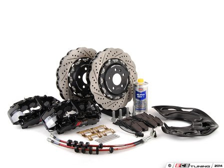 ECS Tuning Front Big Brake Kit - Stage 3 - 2-Piece Scalloped Rotors (365x34) - Eurosport Performance