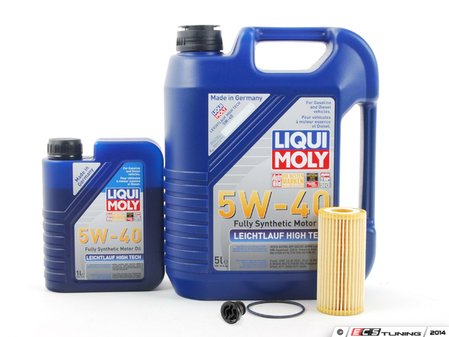 ECS Tuning Liqui Moly Leichtlauf Oil Service Kit (5w-40) - Eurosport Performance