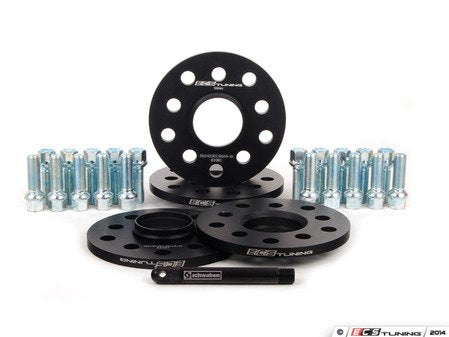ECS Tuning Wheel Spacer Flush Fit Kit - Polished Bolts - Eurosport Performance