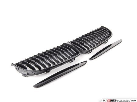 ECS Tuning Blackout Grille Set - Gloss Black - Eurosport Performance