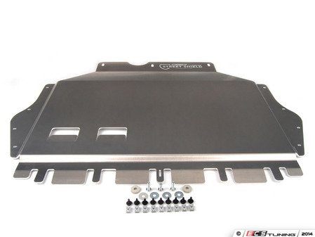 ECS Tuning Aluminum Street Shield Skid Plate Kit - VW Jetta & Jetta GLI MK6/7 - Eurosport Performance