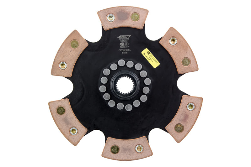 ACT Clutch 6 Pad Rigid Race Disc - Porsche 911 (1993-98) - Eurosport Performance