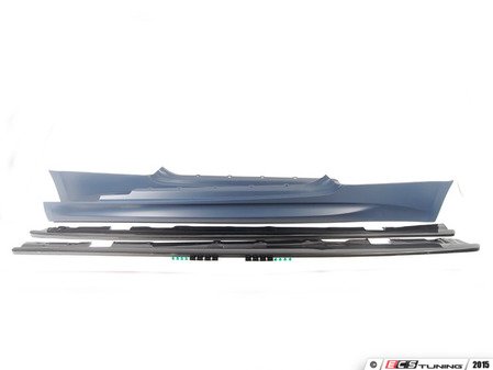 ECS Tuning M3 Style Side Skirts With Carbon Fiber Extensions - E92/E93 - Eurosport Performance
