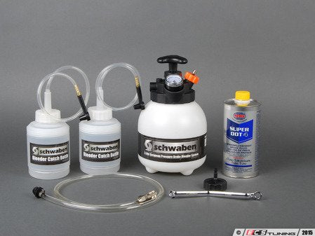 Kit de rinçage du liquide de frein ECS Tuning - Niveau 2