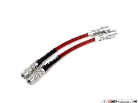 ECS Tuning Exact-Fit Stainless Steel Brake Line - Mid