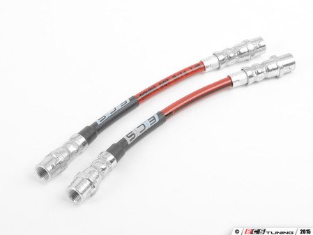 ECS Tuning Exact-Fit Stainless Steel Brake Lines - Mid