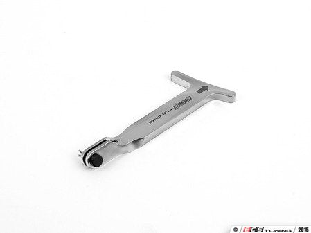 ECS Tuning Billet Aluminum Hood Pull Release Rod - Nickel-Chrome - Eurosport Performance
