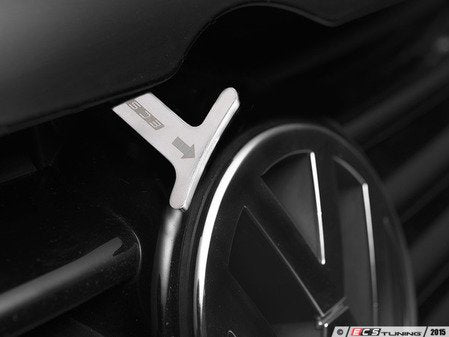 ECS Tuning Billet Aluminum Hood Pull Release Rod - Nickel-Chrome - Eurosport Performance