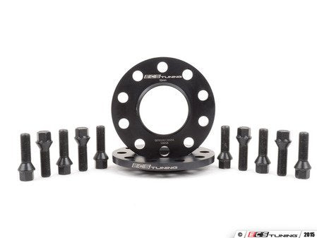 ECS Tuning BMW 10mm Wheel Spacers & ECS Conical Seat Bolt Kit - Eurosport Performance