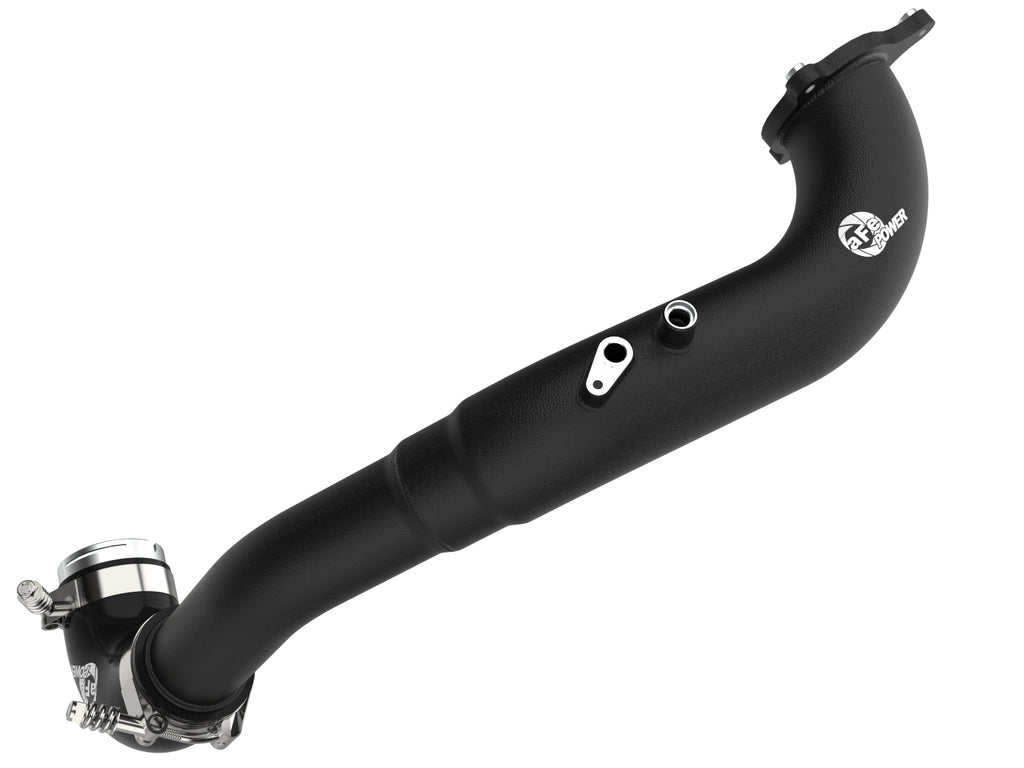 BladeRunner 3 IN Aluminum Hot Charge Pipe Black - Eurosport Performance