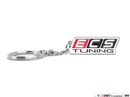 ECS Tuning ECS Logo Keychain - Red/Black