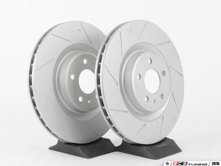 Kit de gros freins avant ECS Tuning - Stage 2 - Rotors fendus (345x30)