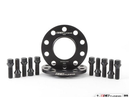 ECS Tuning BMW 10mm Wheel Spacers & ECS Conical Seat Bolt Kit - Eurosport Performance