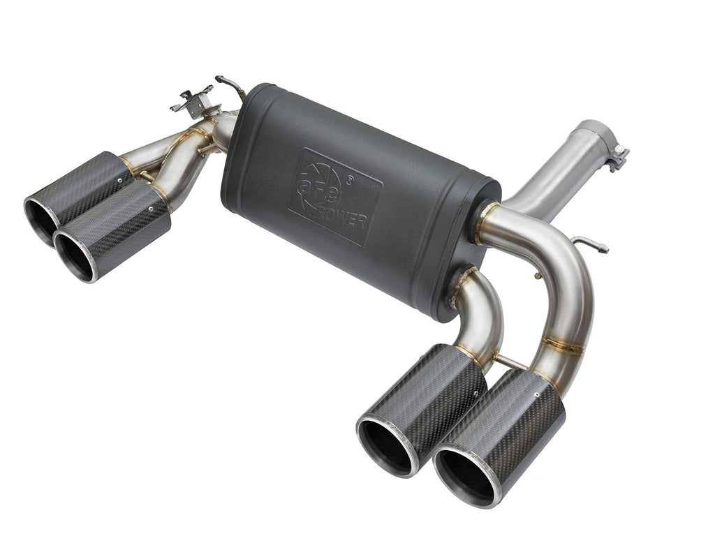 MACH Force-Xp 3 to 2-1/2in Stainless Steel Axle-Back Exhaust System - Eurosport Performance