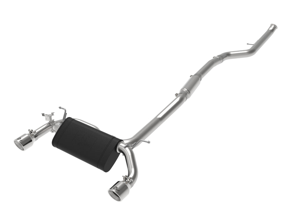 MACH Force-XP 3 IN to 2-1/2 IN 304 Stainless Steel Cat-Back Exhaust Polished - Eurosport Performance