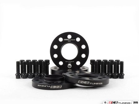 ECS Tuning RS7 Wheel Spacer Flush Fit Kit - Black Bolts - Eurosport Performance
