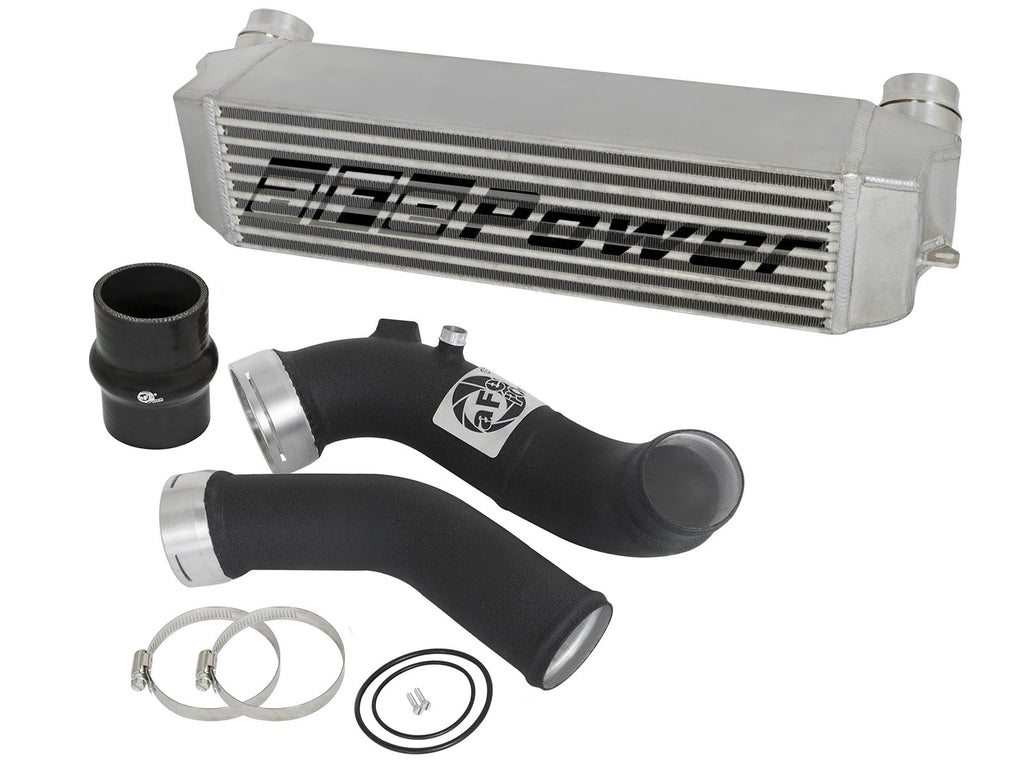 BladeRunner GT Series Intercooler Kit w/ Tubes Black - Eurosport Performance